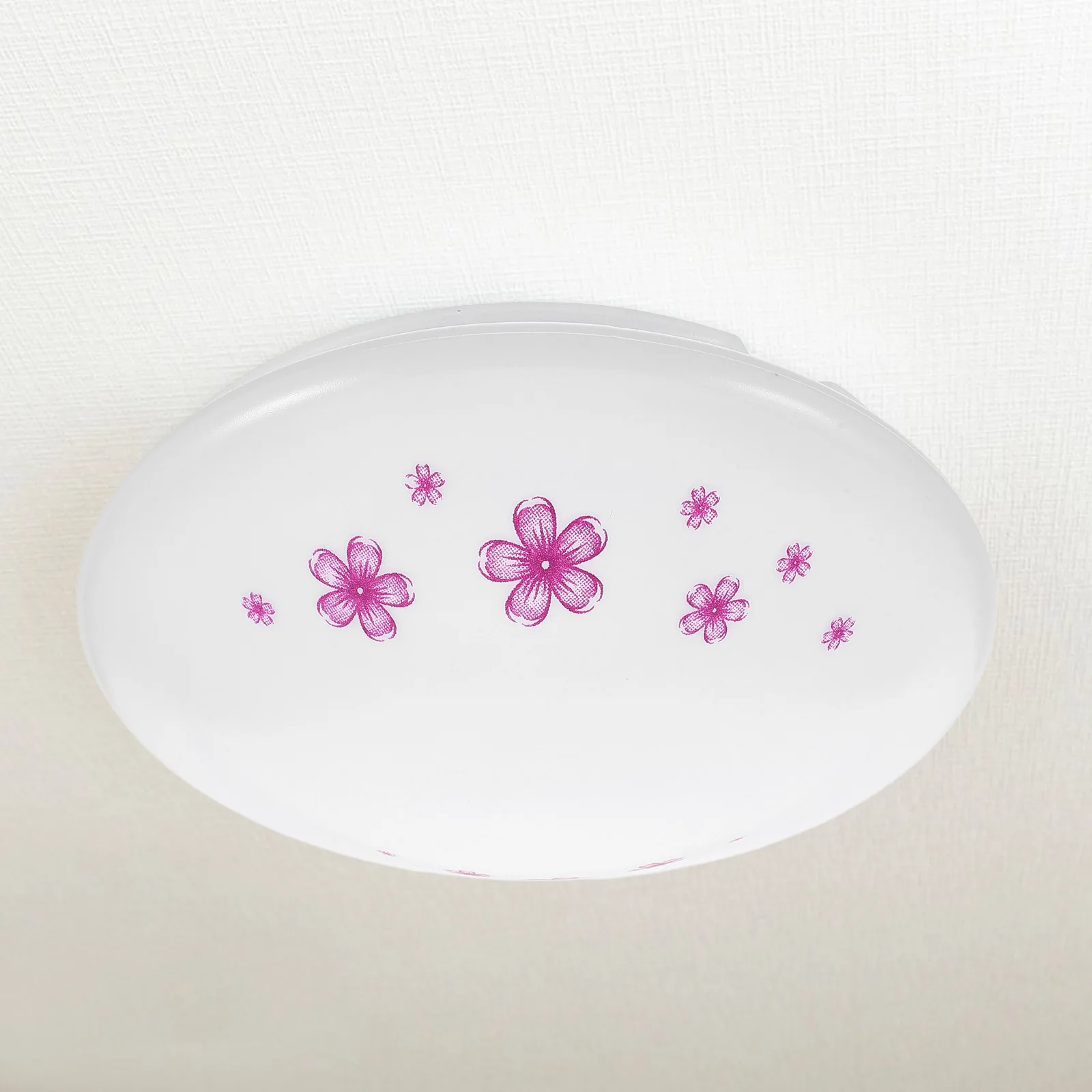 

Japanese Style Cherry Blossom Ceiling Lampshade Round Chandelier Cover Bedroom Hallway Kitchen Living Room Plastic Light Shade