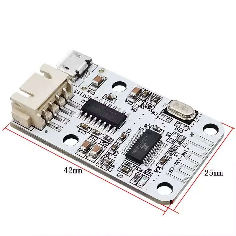 1pcs/lot Bluetooth 5.0 audio reception small speaker digital amplifier board 2 * 3W dual channel USB power supply DC5V