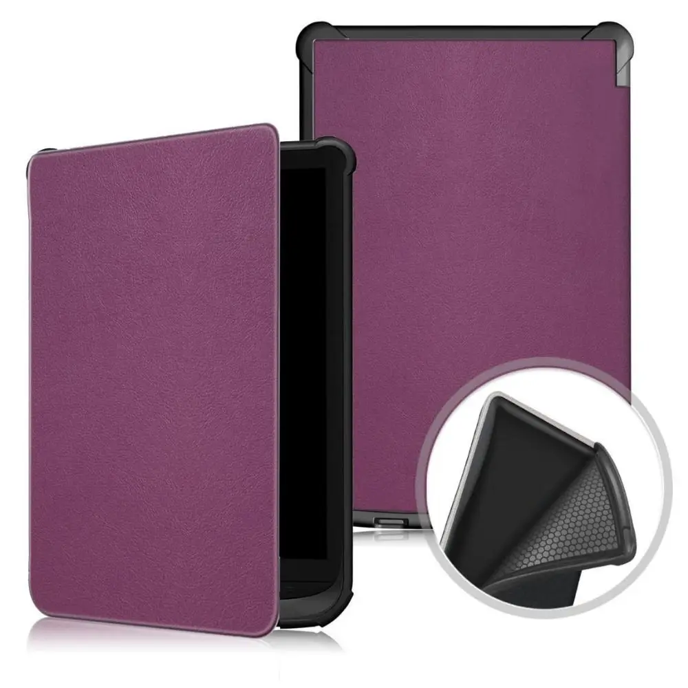 Auto Sleep/Wake E-Reader Case Protective Shell for Pocketbook 616/627/632/606/628/633/PocketBook Touch Lux 4/5/Basic Lux 2