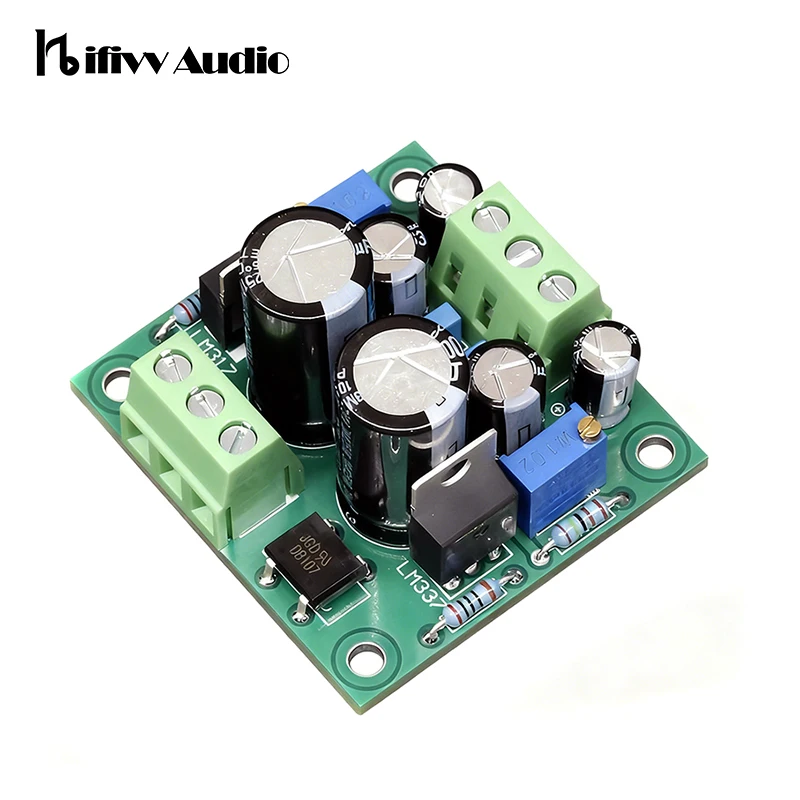 

Hifi LM317 LM337 High Precision Adjustable Dual Channel DC Stabilized Power Supply Board ± 12V/± 15V/± 17.5V Optional DIY Module