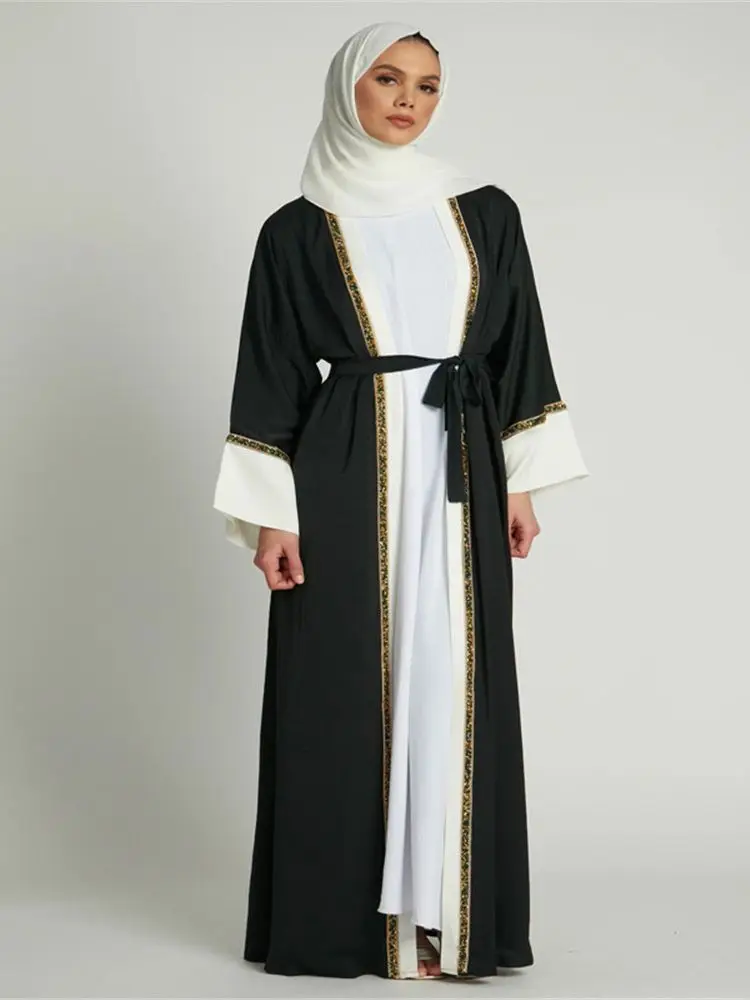 

Fashion Hit Color opened Muslim abaya peignoir fashion dubai islamic abayas prayer service clothing wy957