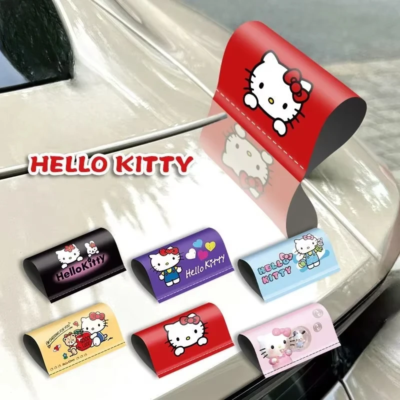 

Sanrio HelloKitty Car Door Sill Strip Universal Car Interior Kuromi Melody Anti-stepping Protective Sticker Pedal Cartoon