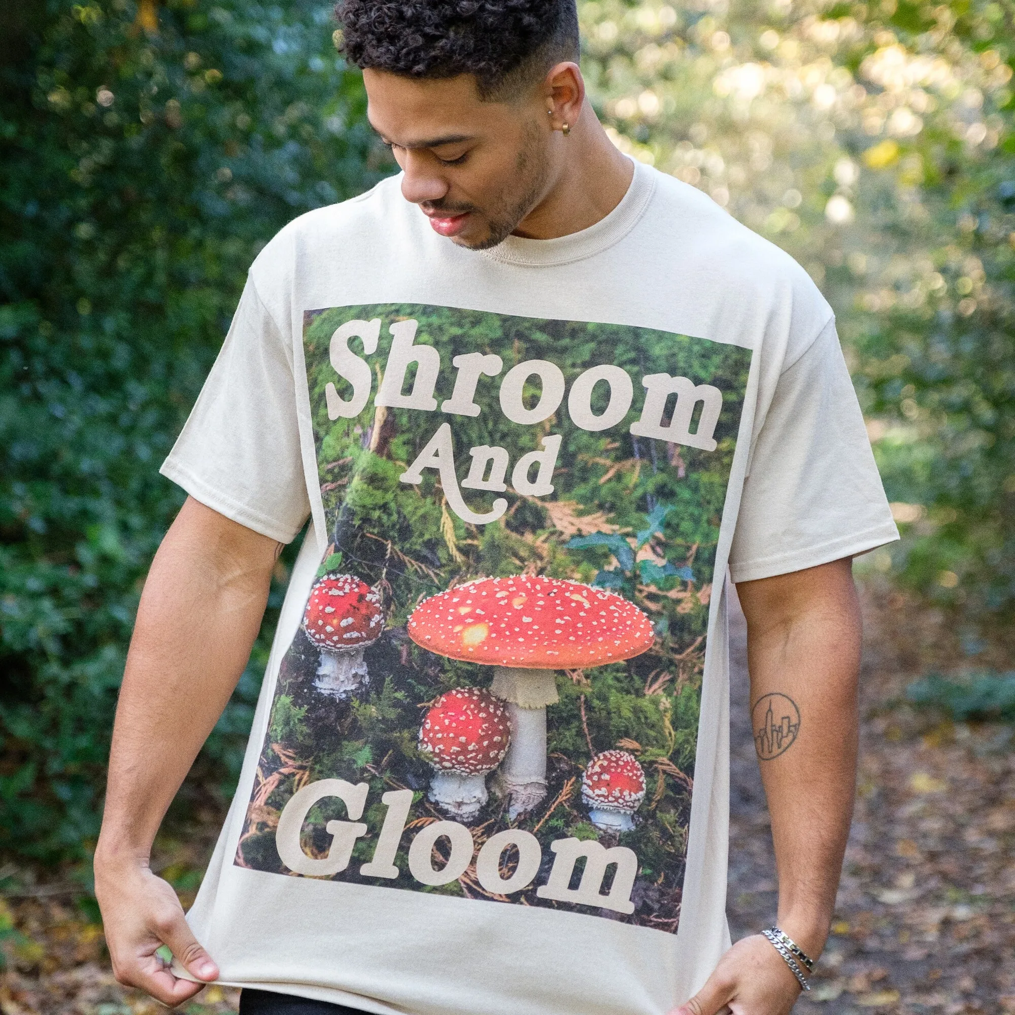 Shroom and Gloom Men's Slogan T-Shirt