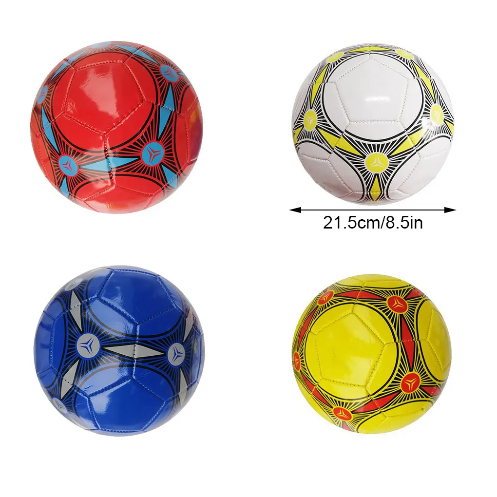 Bola Sepak Profesional Untuk Meningkatkan Rasa Kaki Latihan Sepak Bola Elastisitas Luar Biasa Luar Ruangan berwarna kuning