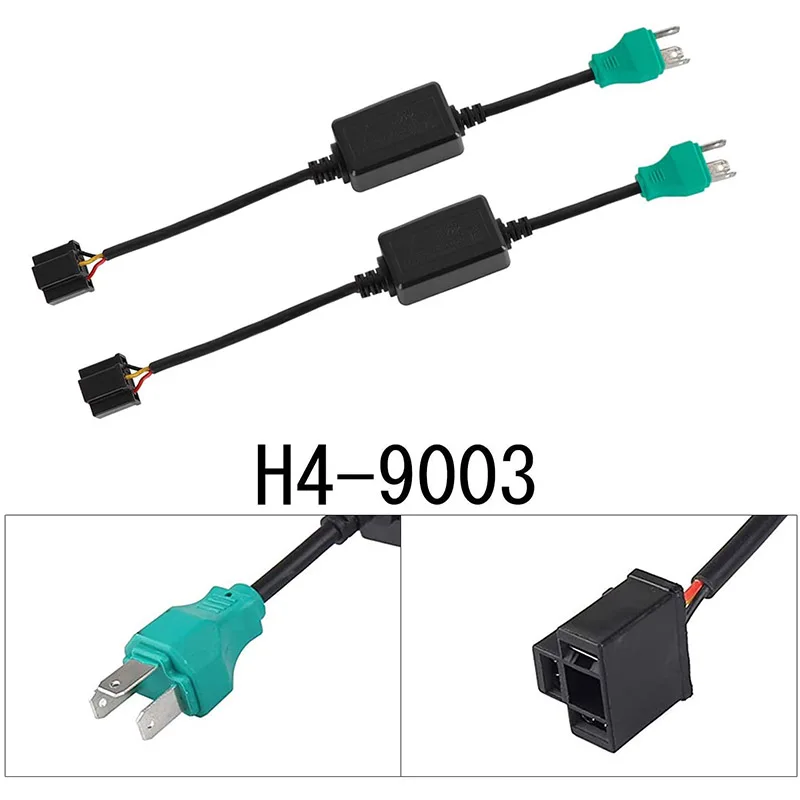 2Pcs H4 Led Headlig…