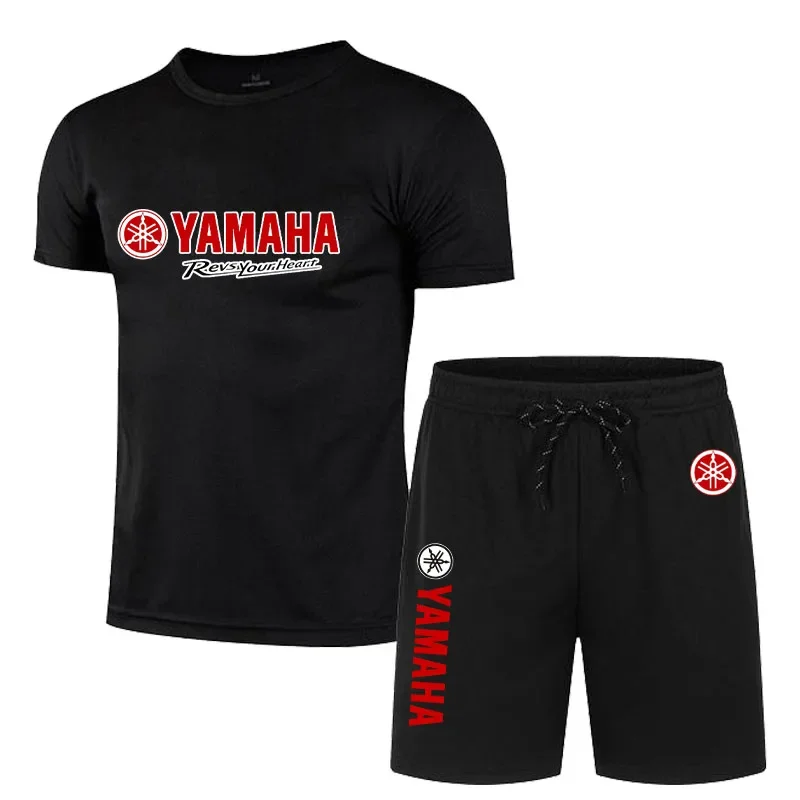 

Yamaha Racing 2026 Latest Pure Set T-shirt Men's Casual Sports Short Sleeved Off-road Cycling Breathable and Comfortable Top Set