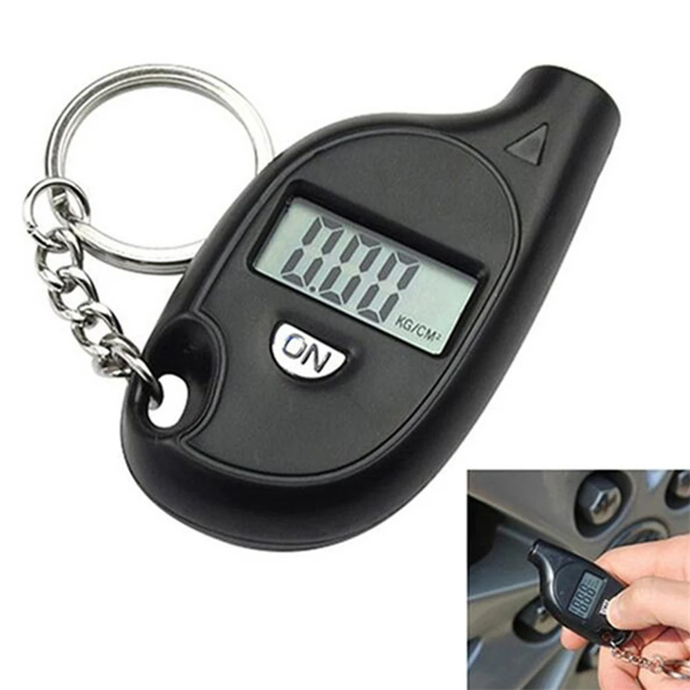 Tire Pressure Gauge Digital Car Tire Tyre Air Pressure Gauge Meter LCD Tester for Car Truck Motor Bike Manometer Barometer TH805