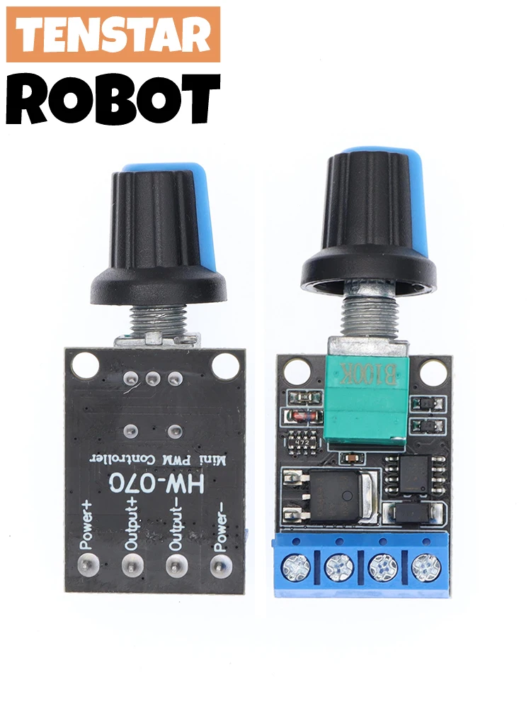 5V 12V 10A regulator napięcia PWM regulator prędkości silnika prądu stałego gubernator bezstopniowy regulator prędkości LED ściemniacz regulator mocy — zdjęcie 2