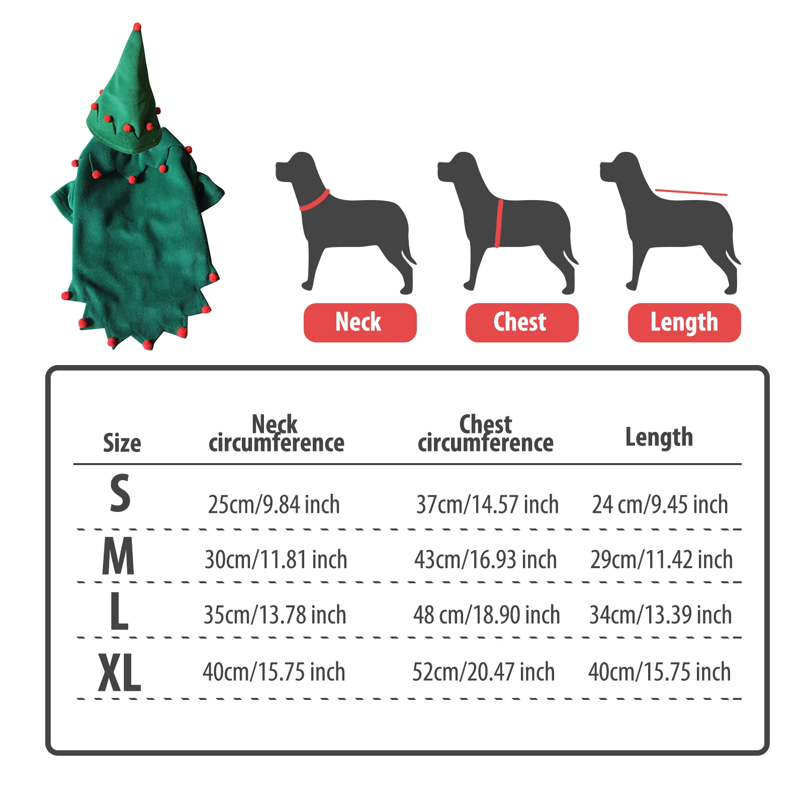 Pet Clothes Dog Christmas Funny Elf Costume Cat Role Playing Clothes Winter Pet Warm Clothes Christmas Pet Dress Up Applied