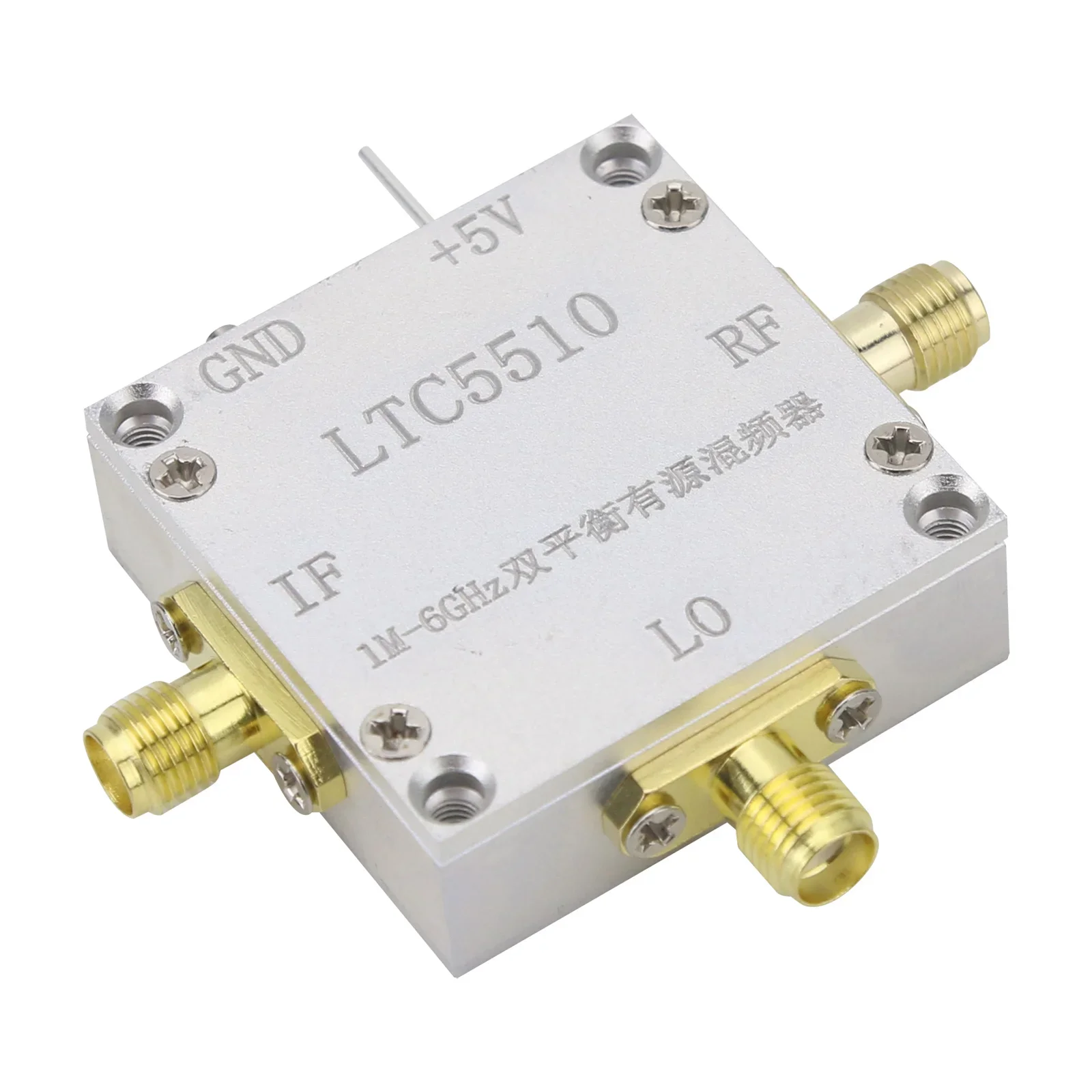 

2026 LTC5510 Wideband Active Mixer 100mA 1MHz-6GHz High Linearity Accessory for RF with SMA Female Connector Wireless & RF Modul