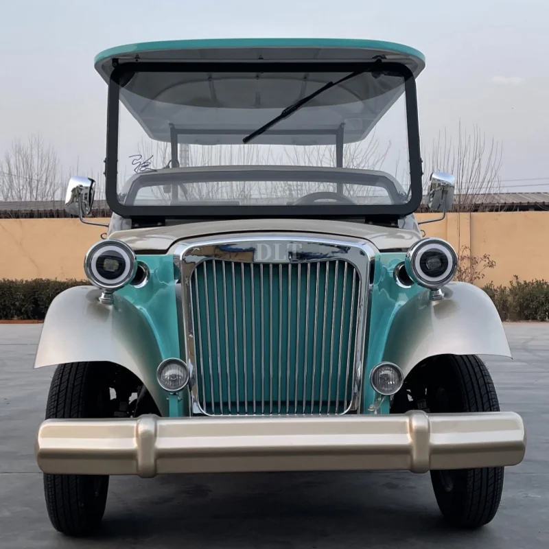 Hot Selling American Classic Amusement Park Electric Retro Sightseeing Car Antique Classic Car For Wedding And Hotel