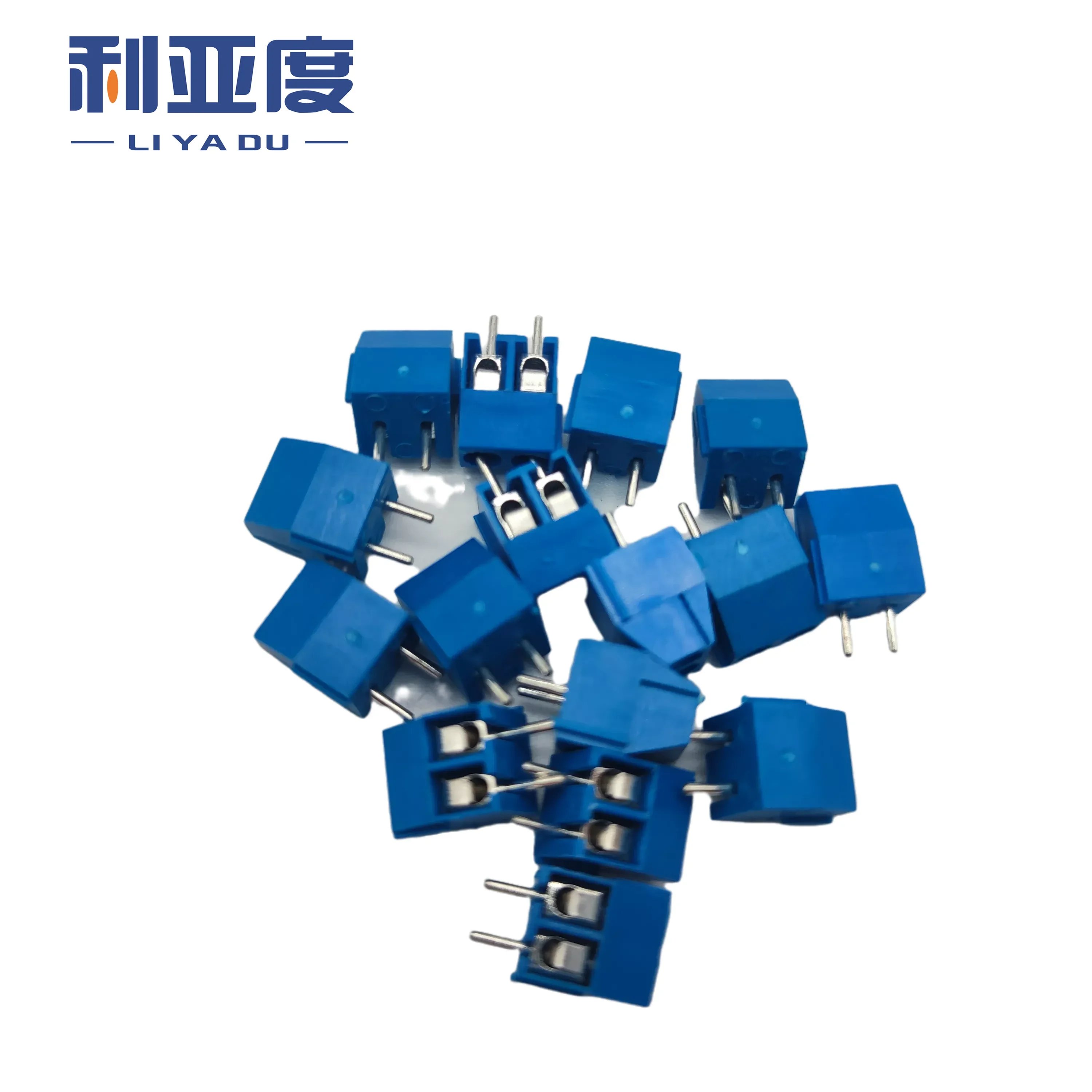 50 pz kf350-2p 3 p 3.5mm passo impiombabile Plug-in PCB vite morsettiera connettore per 24-18 AWG cavo 300v 10A 2 3 Pin kf350