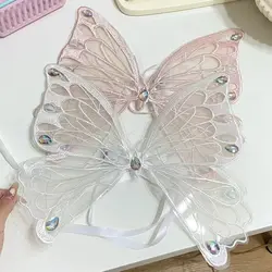 Dog Wings Glowing Butterfly Pet Back Decoration Cute Cat Accessories Dog Clothes for Small Medium Pet Supplies