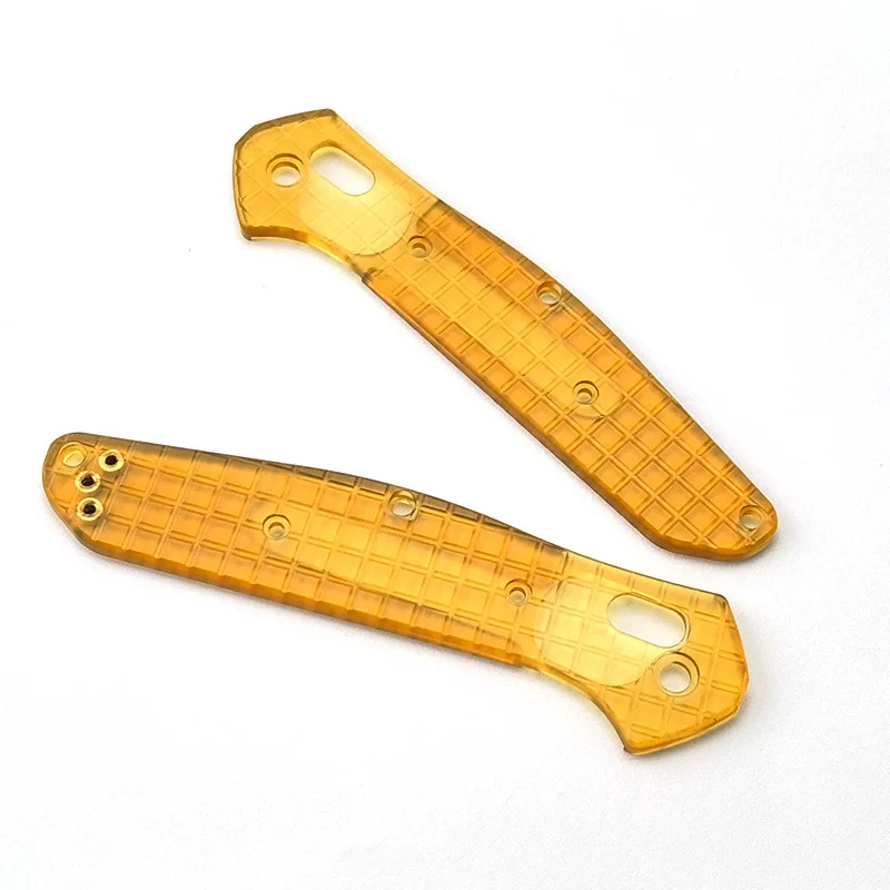 1pair Ultem PEI Material Blade Handle Patch Scales for BM 940 Knife DIY Patch Modification Parts Material Accessories