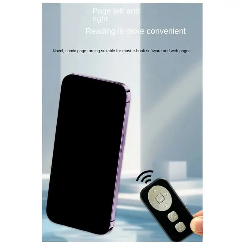 A31T Bluetooth Remote Controller for TikTok, Self Timer Page Turner, Short Video Remote Control for Smartphone
