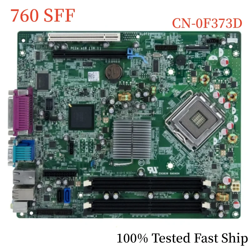 

CN-0F373D For Dell Optiplex 760 SFF Motherboard 0F373D F373D Mainboard 100% Tested Fast Ship