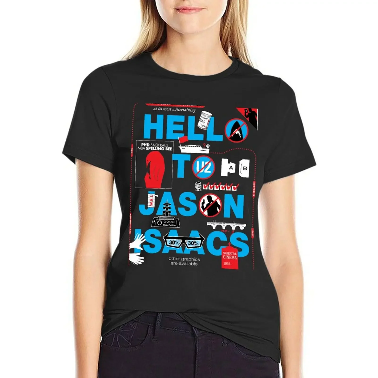 

Wittertainment: 20 In-Jokes in one Graphic T-shirt anime clothes Aesthetic clothing summer tops western t shirts for Women