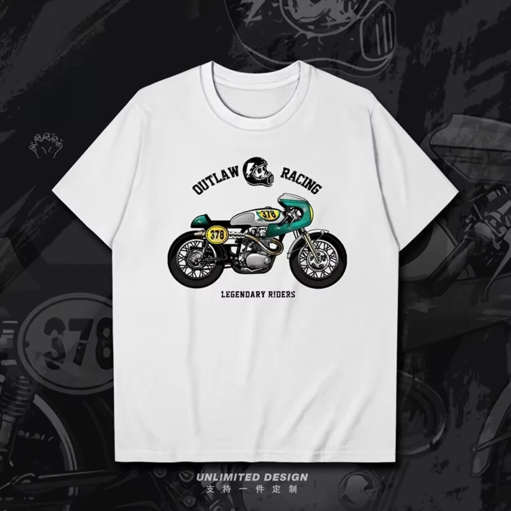 

Новая футболка Illegal Motorcycle Racing Legend Rider с принтом и графическим принтом, мужская и женская дышащая мотоциклетная футболка с короткими рукавами