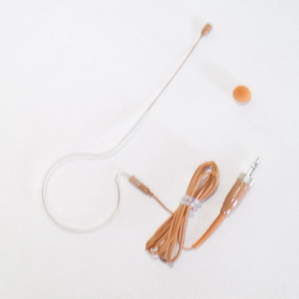 51色の片面ヘッドセットマイクマイク,slタンカラー,ワイヤレスボディパックシステム,sennheiser g2,g3,g4,ew100,300, 500,em6000,9000