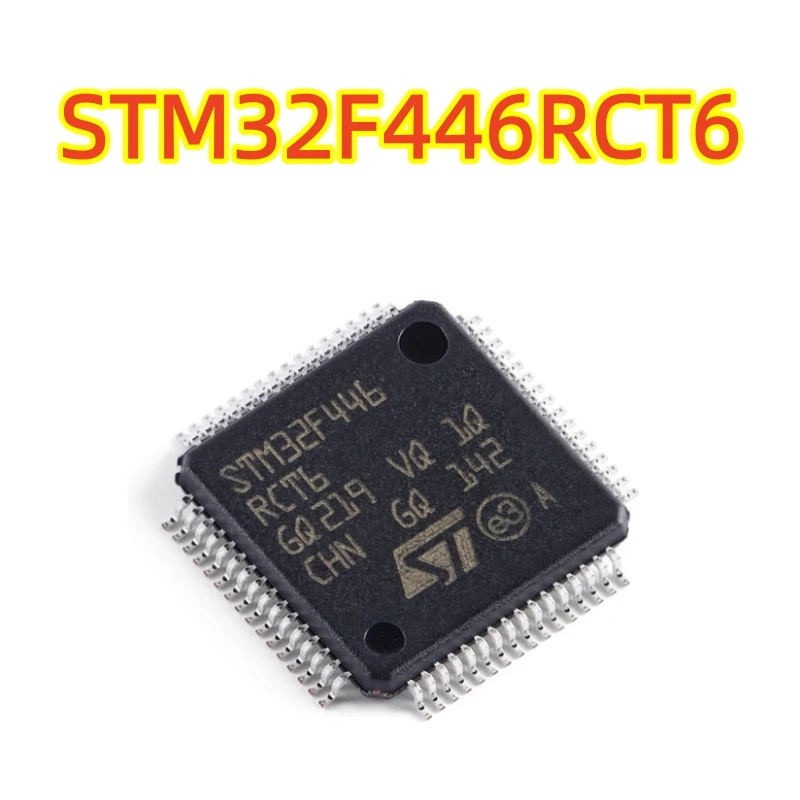 （1~100PCS）Original genuine STM32F446RCT6 LQFP-64 ARM Cortex-M4 32-bit microcontroller - MCU, 100% brand new chip