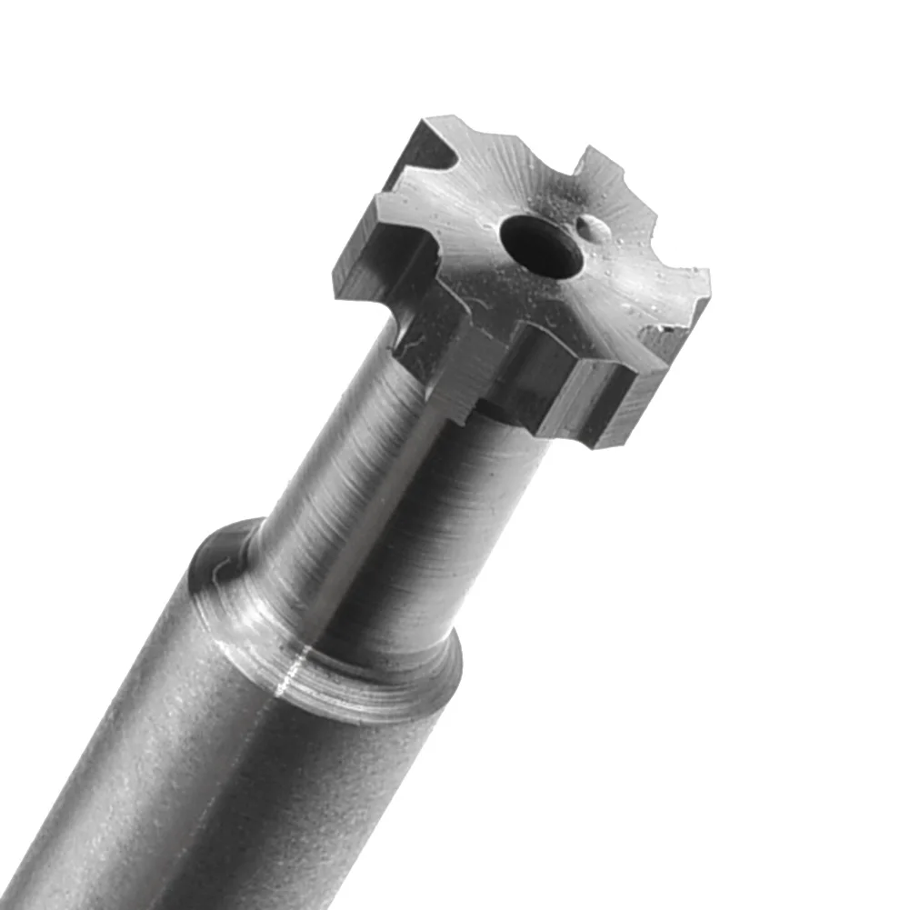 Drill T-Slot Cutter Engraving Milling Diameter 10mm*3mm Router Bit 6 Flute HSS End Mill Practical Metal working