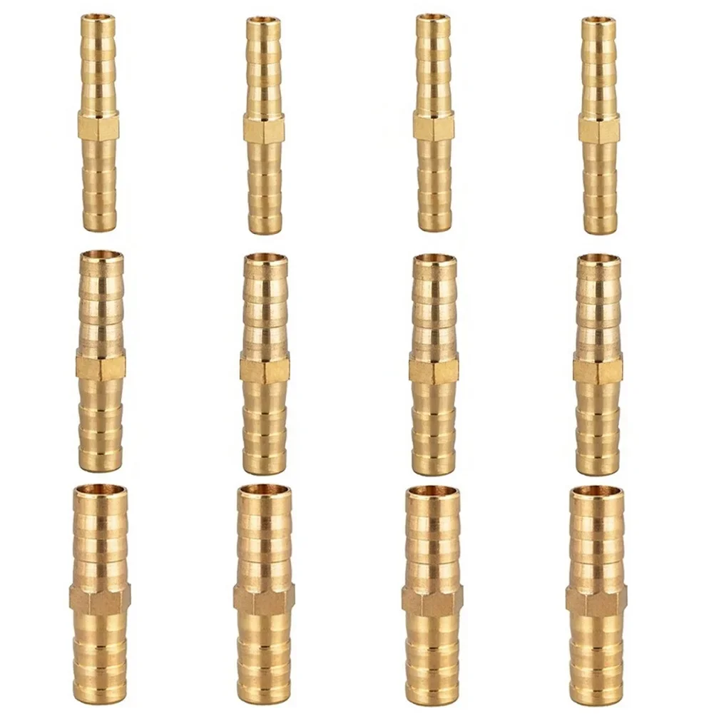 Hose System Setup 10mm Hose Adapter Brass Hose Connector Set Adapter Connector Set Easy Installation Connector