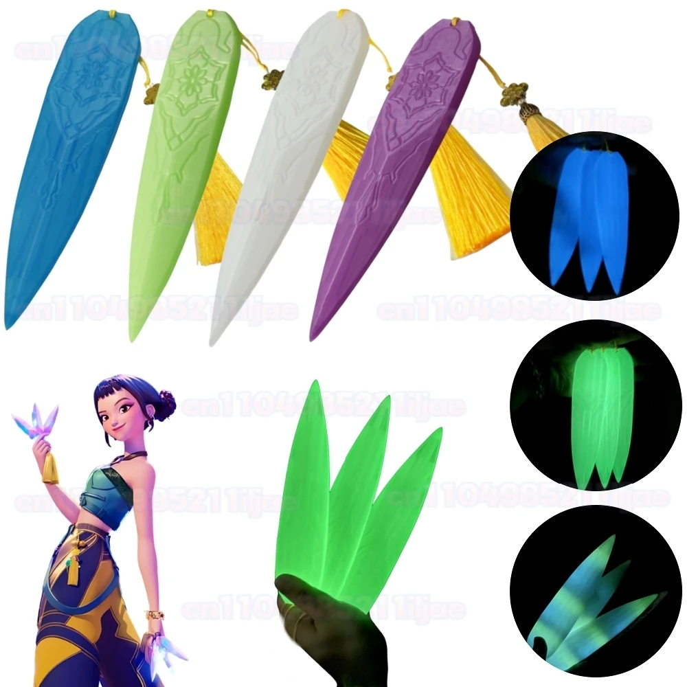 케이팝 데몬 헌터즈 조이 코스프레 라이트 다트 무기 롤플레이 소품 걸그룹 아이돌 할로윈 카니발 코스튬 액세서리