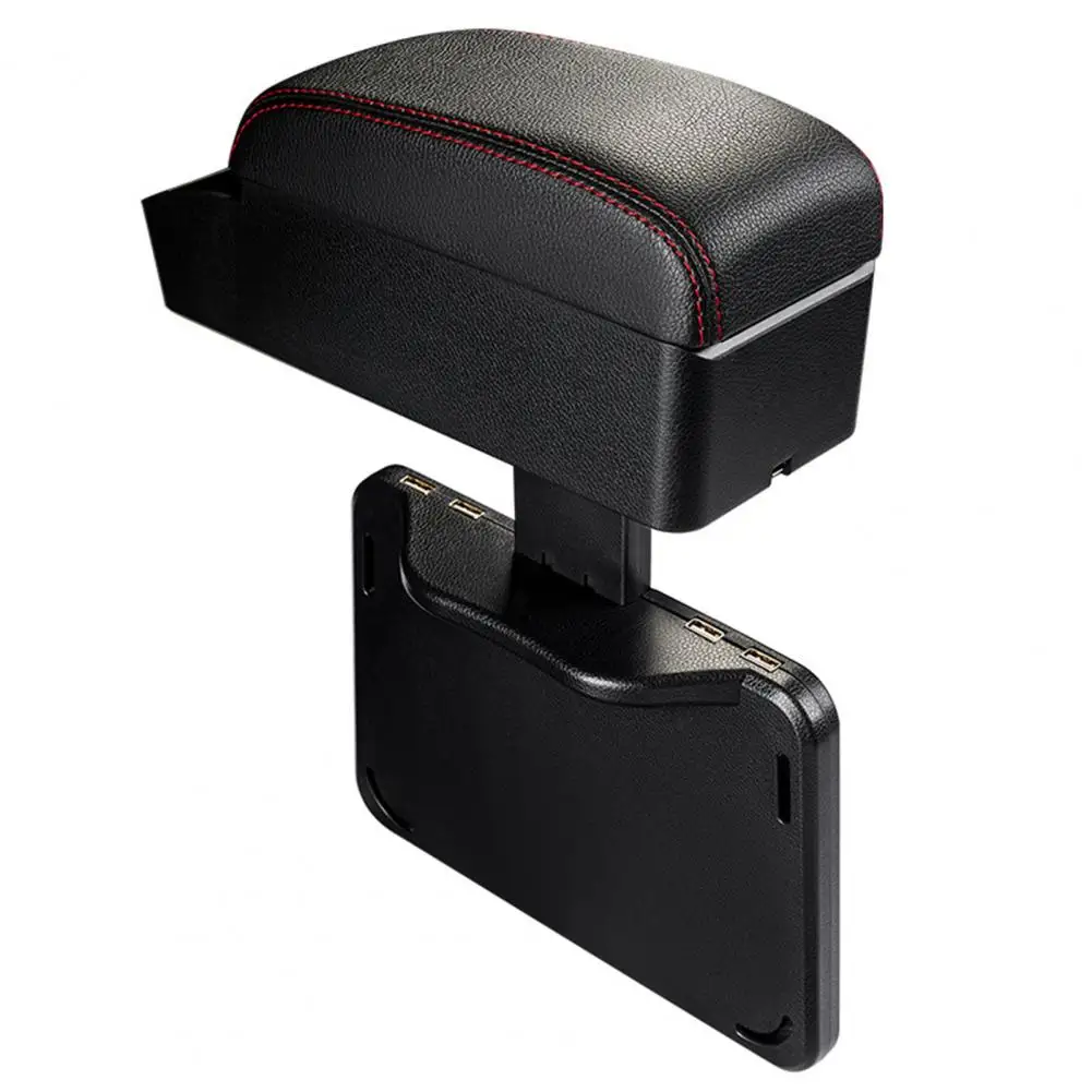 Car Armrest Storage Box  Good Rest Arm Versatile  with USB Interface Car Armrest Storage Box for Automobile