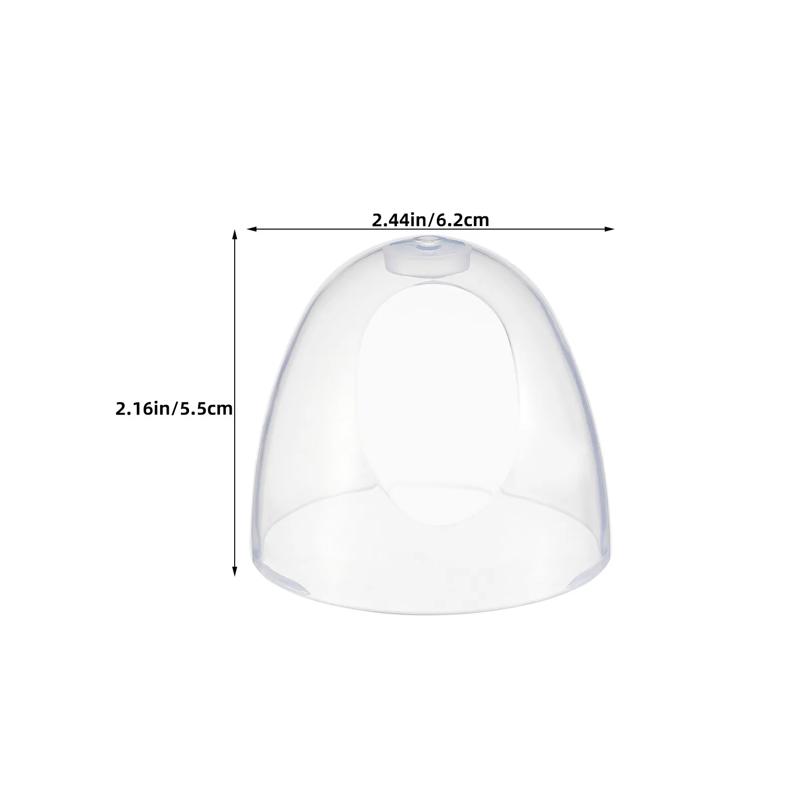 6Pcs Wide Mouth Feeding Bottle Caps Dustproof Protector Caps Leakproof Sealing Covers Breastmilk Bottle Accessories Daily Use view 2