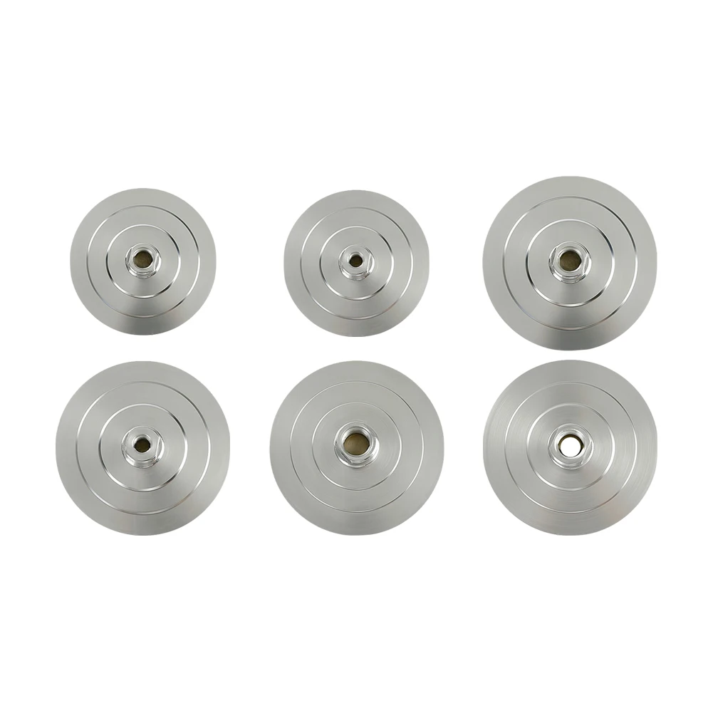 Imagem -03 - Diamante Polimento Pad Gancho e Loop Base de Alumínio Suporte para M14 M10 M16 811 Thread Angle Grinder Backer 1pc