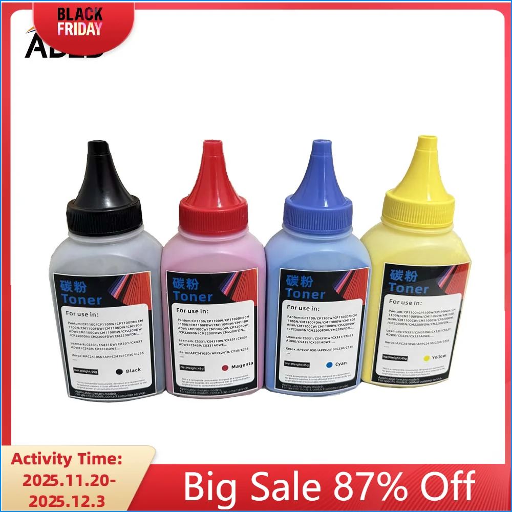 1 SZT. Proszek Tonera C235 Do Xerox C230 C235 Wysokiej Jakości Kompatybilny Tonerek Do Ponownego Napełniania BK 60g CMY 40g BK 2000 Stron CMY 1500 Stron