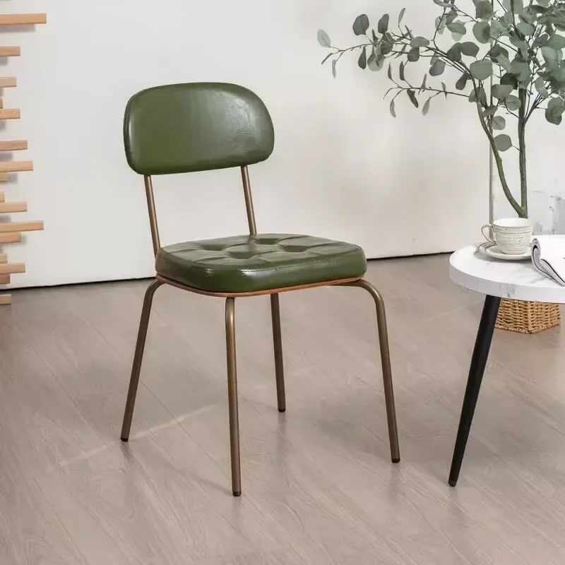 Living Room Chair Design Dining Sets Vintage Green Chair Relaxing Cafe Chair Relaxing Balcony Furniture Cadeiras Home Furniture