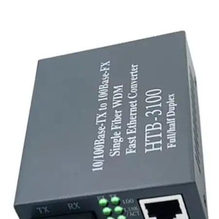 Metal For SC Fiber For Optic To Ethernet Converter 1310 1550nm 20km Range Dual Waveband Gigabit Transceiver For Network System
