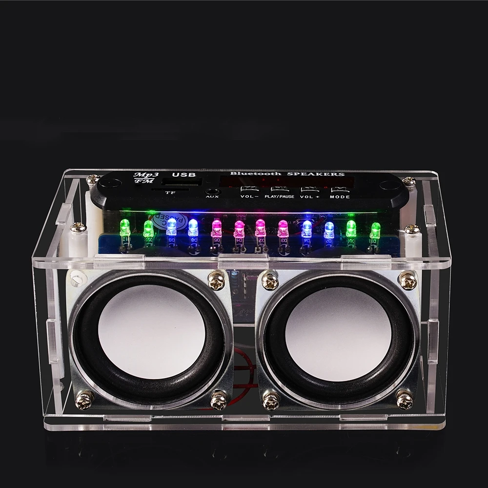 DIY Bluetooth Lautsprecher Bausatz Mit FM Radio 87,5–108 MHz – Löten Inklusive