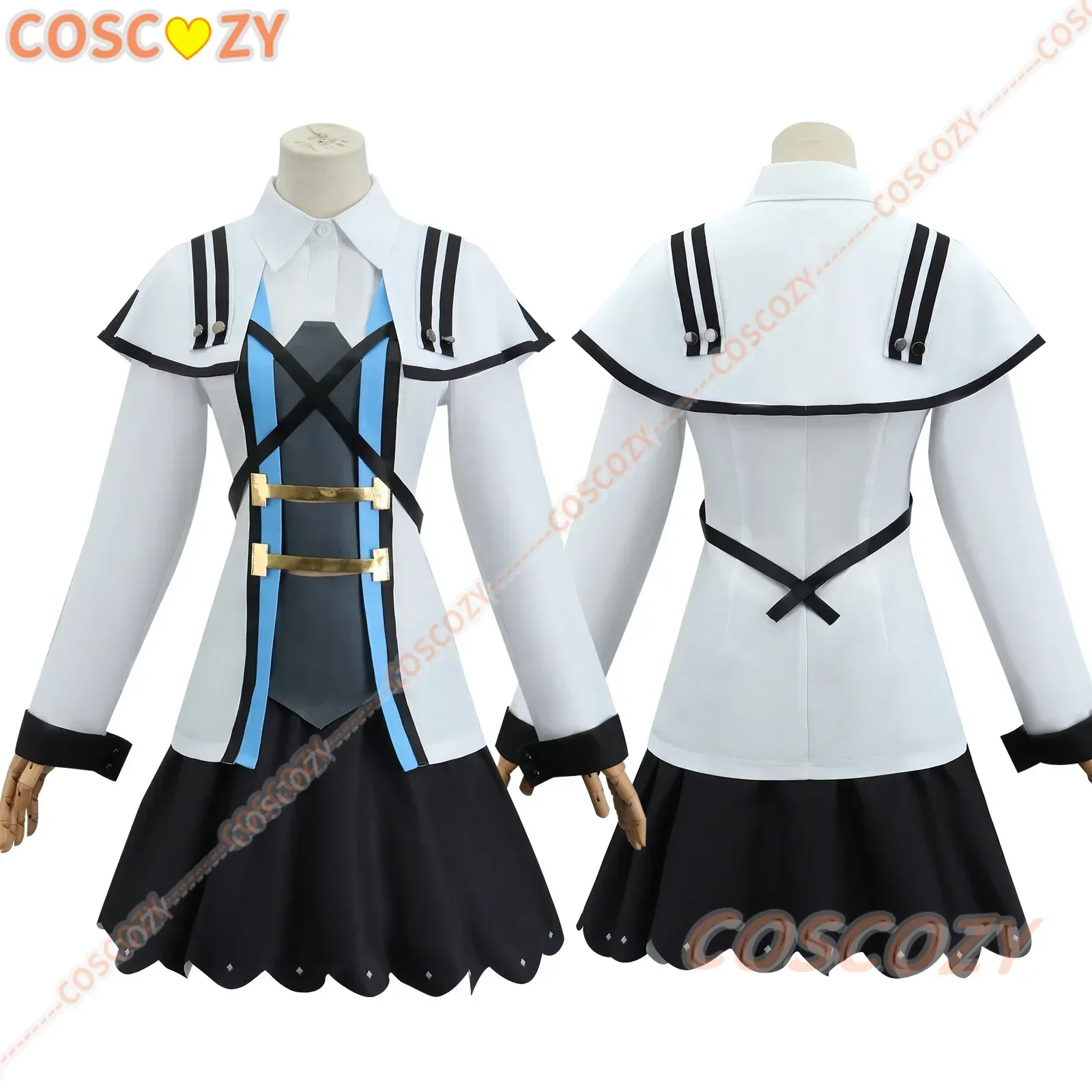 Roxy Migurdia Mantel Outfits Lange Gevlochten Pruiken Halloween Kerst Conventie Evenement Vrouw Cosplay Kostuum