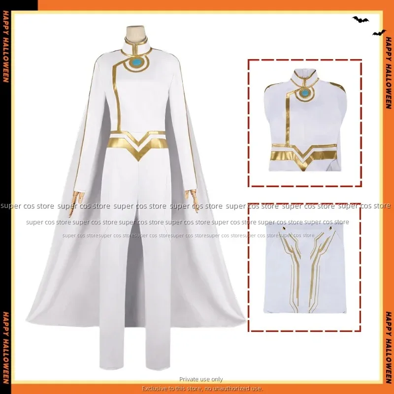 

qq28LQNice Cosplay Costume Wig Anime To Be Hero X Jumpsuit Cloak Lin Ling Uniform Halloween Party Outfit for Women Men Carnival