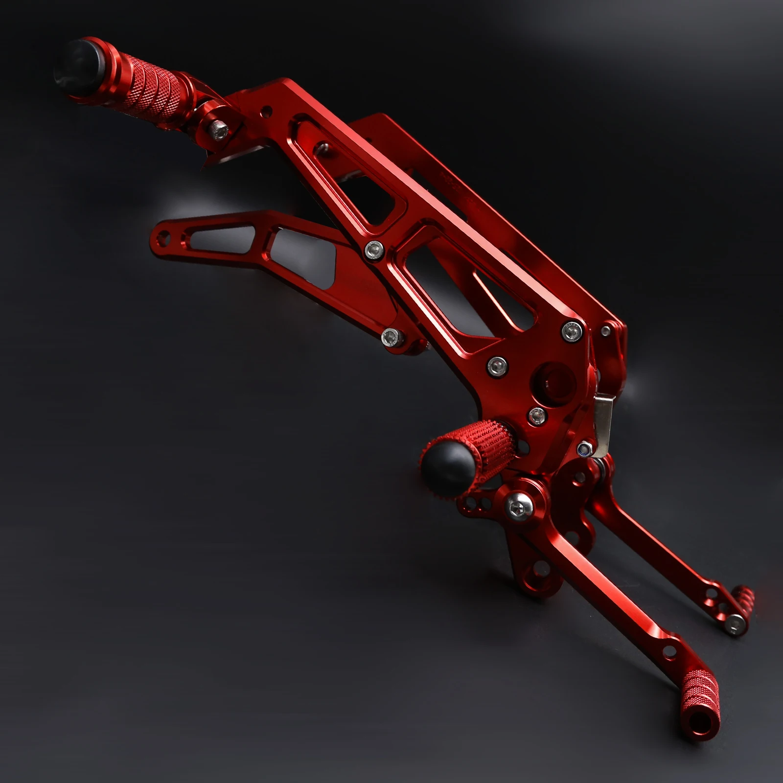 

Для Honda MSX125 Grom 2021-2023 мотоциклетная задняя подставка для ног, алюминиевая регулируемая задняя подставка для ног, педаль, новинка