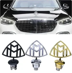 Car Hood Logo Emblem Badge Replace Sticker For Benz Maybach GLS S Class S560 S600 S650 S680 GLS600 W205 W212 W213 W222 W221 W223