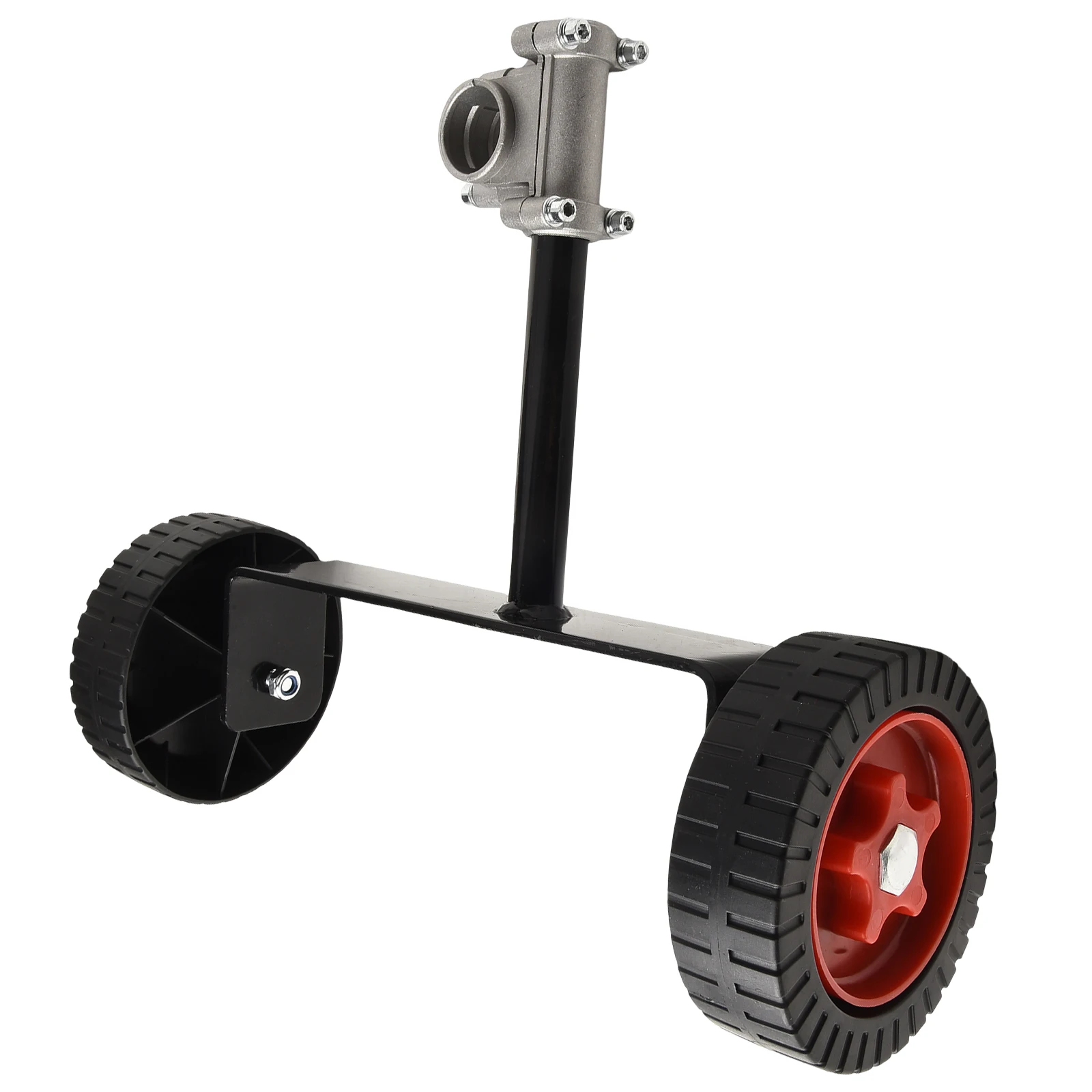 /Adjustable /Walk /Behind Wheels For String Trimmer 26mm 27mm Shaft Tube Brush Push Eater Attachment Garden Tool