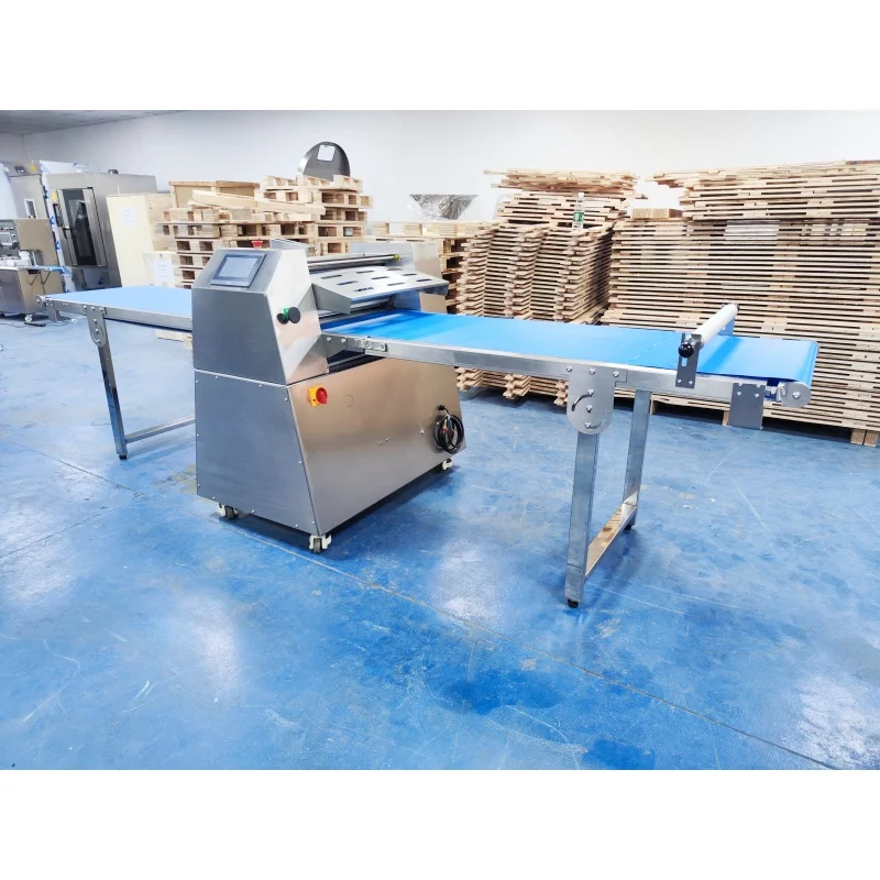 Stainless Steel Dough Sheeter Pastry Sheeter Machine Commercial Automatic Croissant Production OME