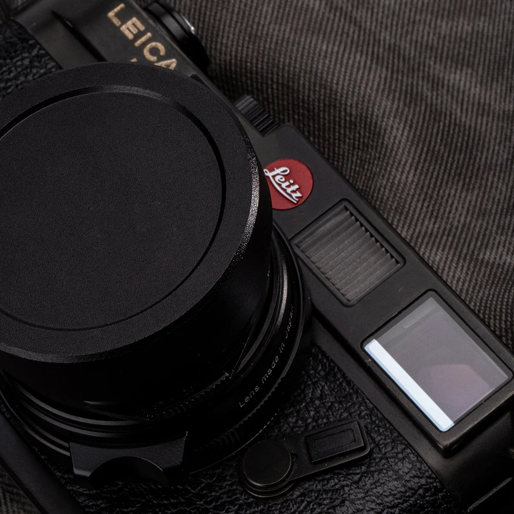軽量スクエアメタルレンズフード Voigtlander 35mm F1.4用 VM 40 1.4 50 1.5用 Leica 35F2aa レンズシェード キャップ付き LH-6