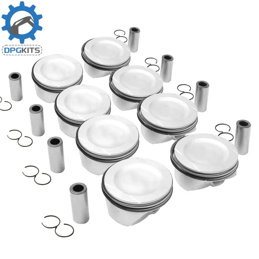 8pcs M157 Engine Pistons Rings For Mercedes-Benz C218 X218 W212 S212 W166 M157 5.5L A1570300117 2780301317 1570300517 1570300317