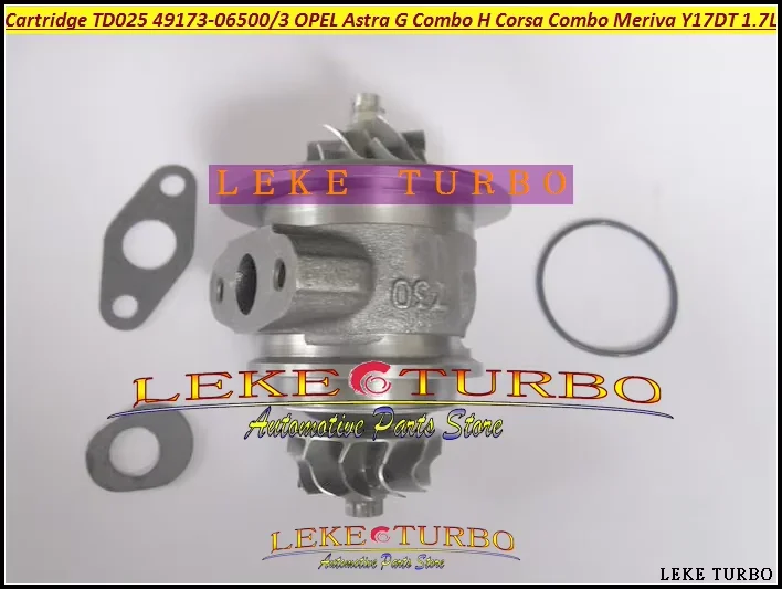 49173-06501 49173-06503 TD025 49173-06500 Turbo Cartridge CHRA Core Turbocharger For OPEL Astra Combo H Corsa Meriva Y17DT 1.7L