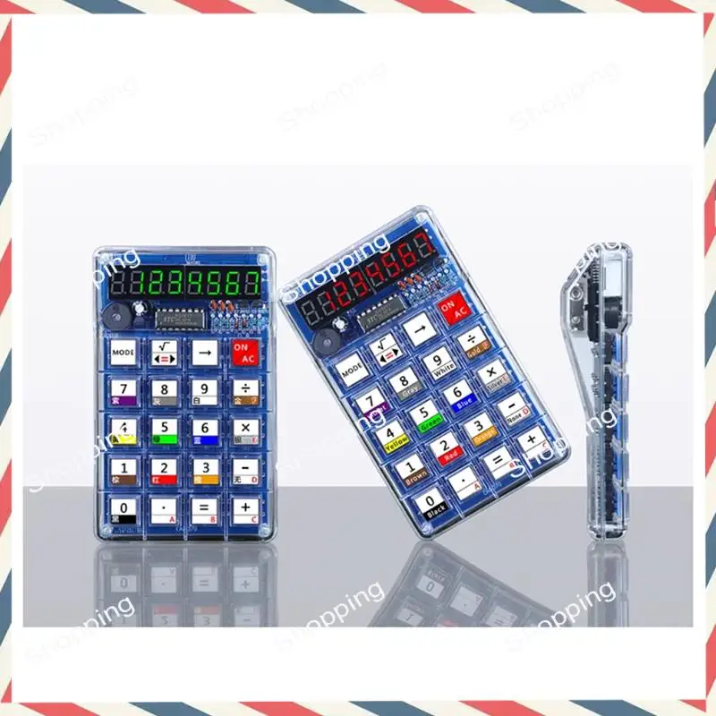 M20K Build Your Own Calculator With DIY LED Digital Tube Kits, 51 Microcontroller Soldering Projects For Enthusiasts