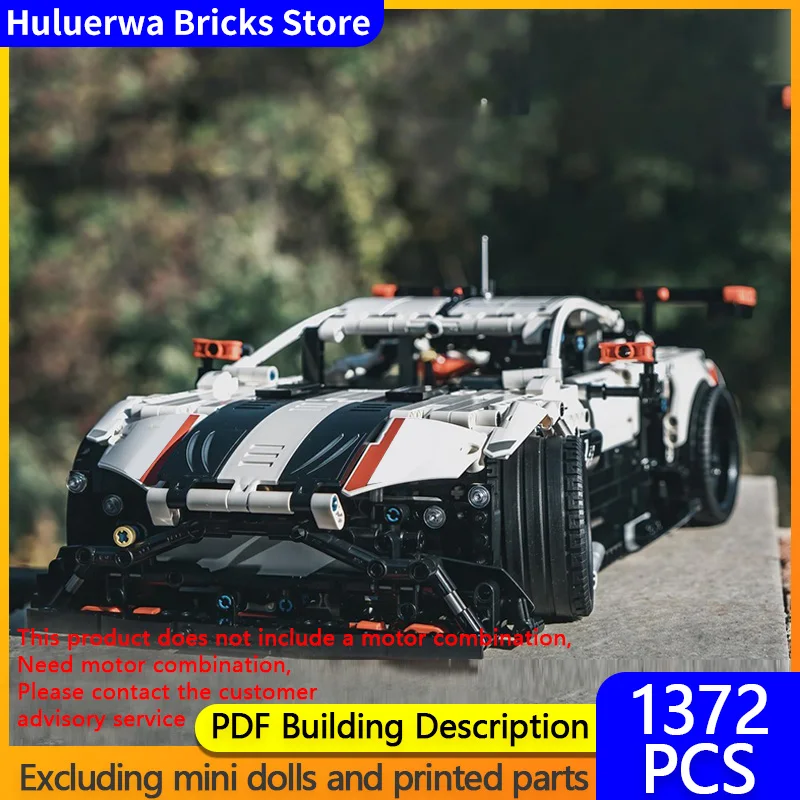 

Модель скоростного гоночного автомобиля MOC, строительные кирпичи Vantage GTE WEC IMSA Le Mans, модульные технологии, подарки, праздник, сборка, детские игрушки