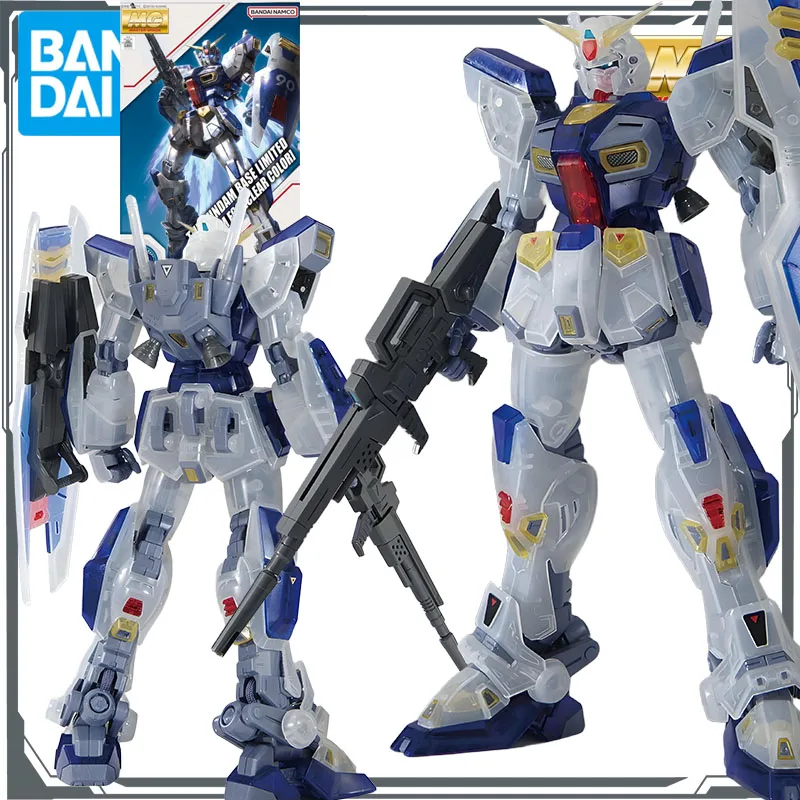 

Bandai Original MODEL KIT GUNDAM MG GUNDAM F90 [CLEAR COLOR] 1/100 Anime Action Figure Assembly Model Toys Model Gifts for Boys