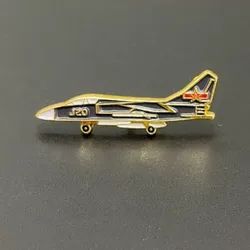 Vintage Metal 3d Aviation Flight Fighter Badge Brooch Pin DIY Decoration