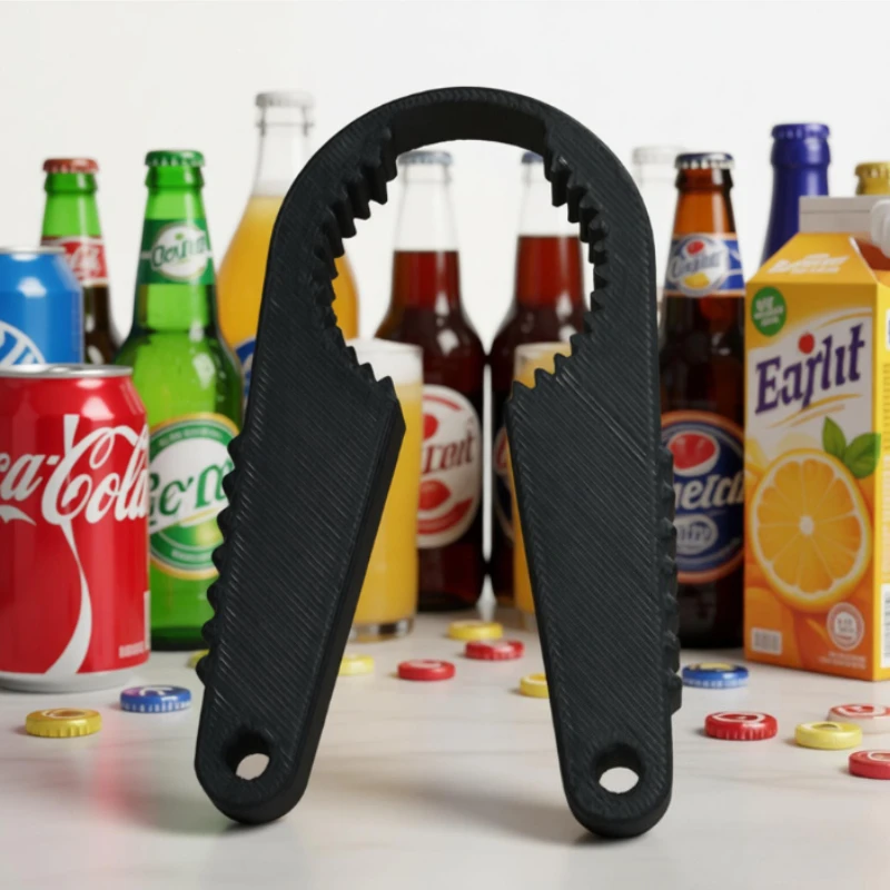 

1pc Portable Bottle Opener | Ideal for Elderly, and Those with Limited Hand Strength, Opens Bottle Caps 27-35mm, No Power Needed