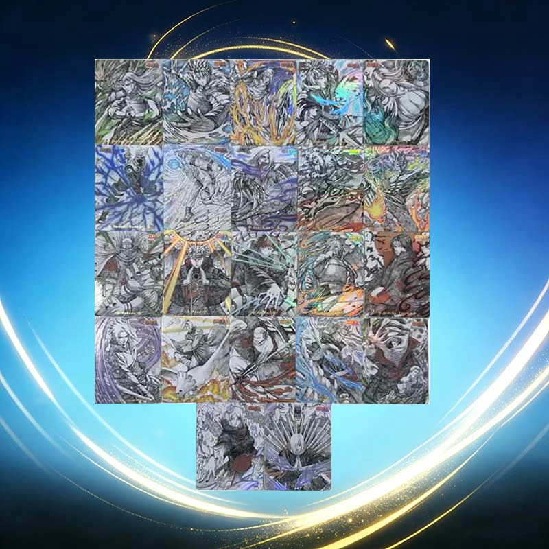 Anime Naruto Homemade Diy Colorflashcard Uzumaki Naruto Uchiha Sasuke Haruno Sakura Hatake Kakashi Uchiha Itachi Collection Card