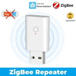 Tuya-Répéteur de signal Zigequation 3.0, amplificateur de signal, prolongateur USB pour Smart Life, bracelet avec passerelle Zigequation, maison intelligente, revie